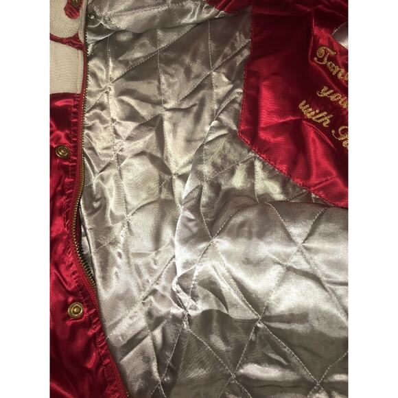 SABIT NYC Extra Authentic Sleeve Varsity XL Jacket Super Rare - Picture 8 of 8